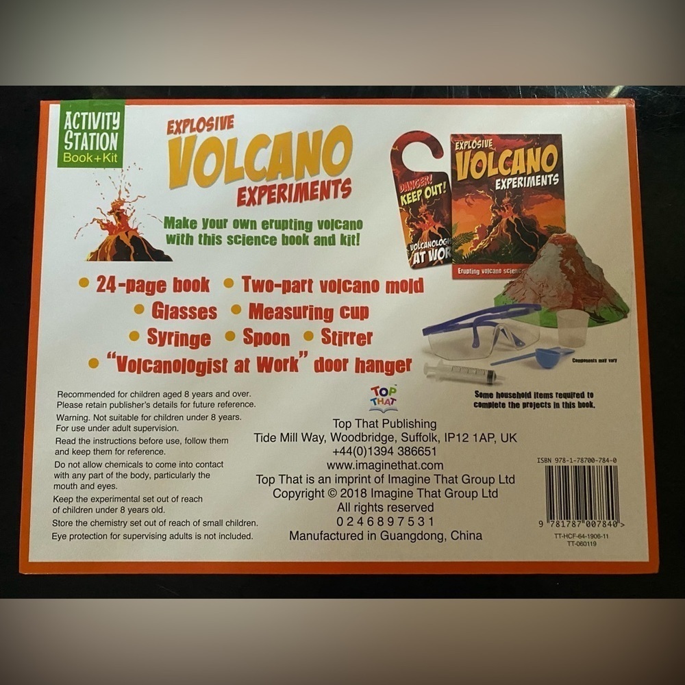 Explosive volcano experiments - Picture 2 of 3